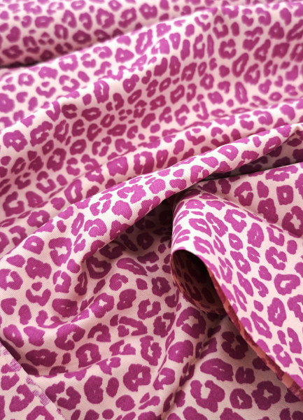Baumwollstoff - Leo - rosa - pink - Leonie