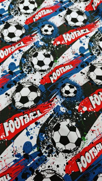 Preview: Jersey - Fußball - weiss - rot - blau