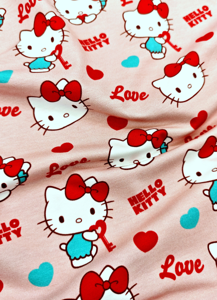 Jersey - Hello Kitty - Katze - rosa