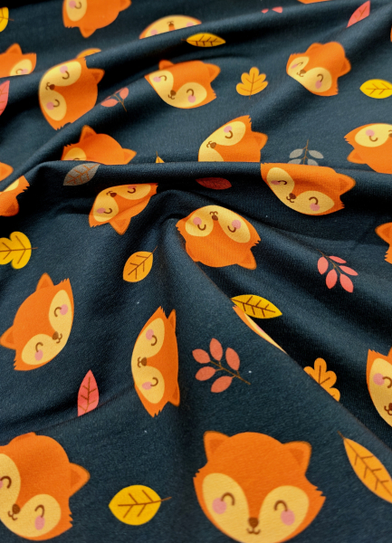 Preview: Sommersweat - Tomke - Füchse - petrol