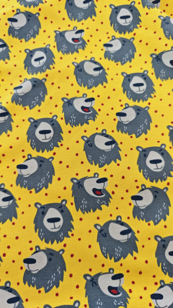 Preview: Jersey - Bären  - Käselotti - gelb