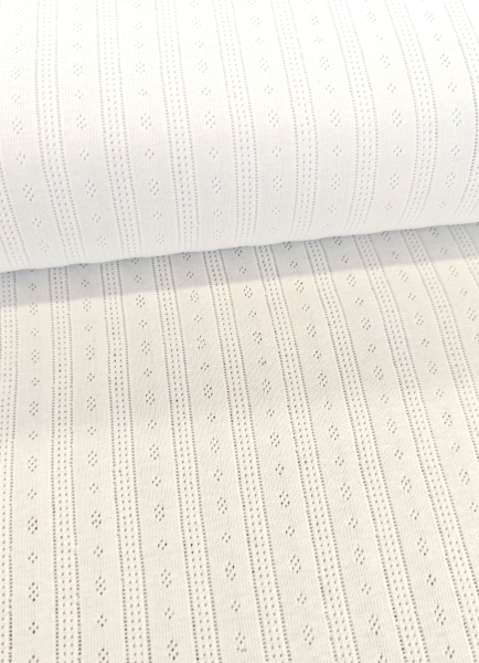 Lochjersey - Tiana - weiss