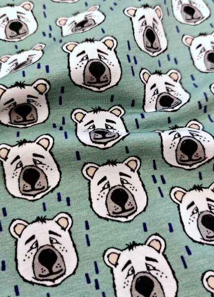 Sommersweat - Henning Winterland - Bär - mint - by Lila-Lotta