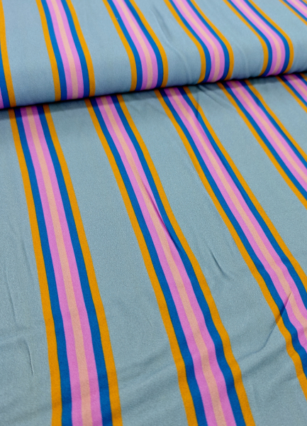 Viskose- Webware - Walking - by Cherry Picking  - mint - flieder