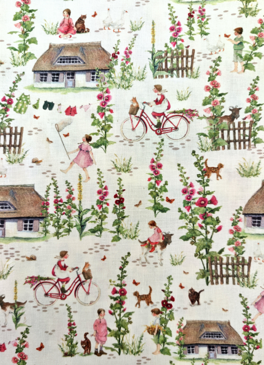 Acufactum - Sommerdorf - Baumwollstoff