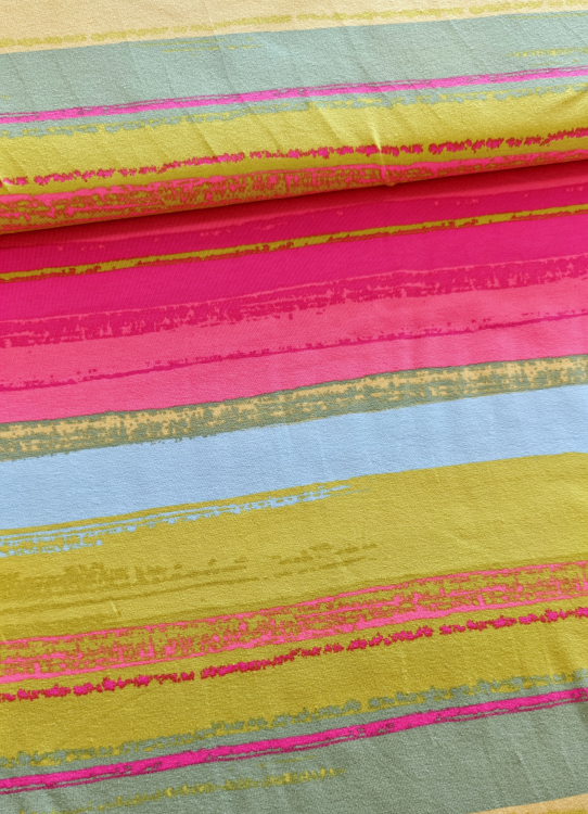 Jersey - Streifen - bunt - Bio - Lillestoff