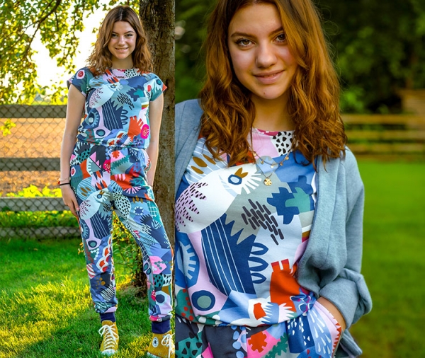 Preview: Sommersweat - French Terry - Attitude - by Lila Lotta