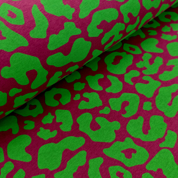 Heavy Leo Sweat - pink - grün