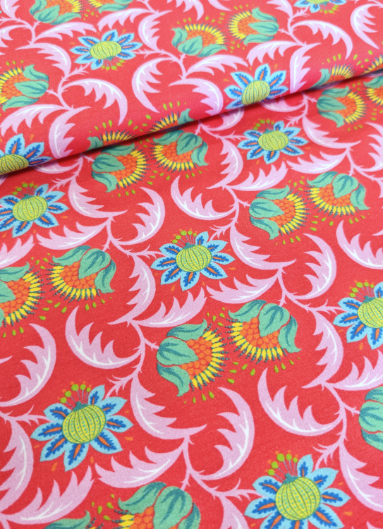 Flora - Jersey - Blumen - bunt - Lagersale