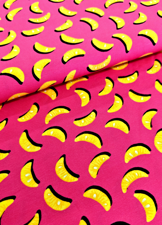 Flora - Jersey - Mandarinen - pink - Lagersale