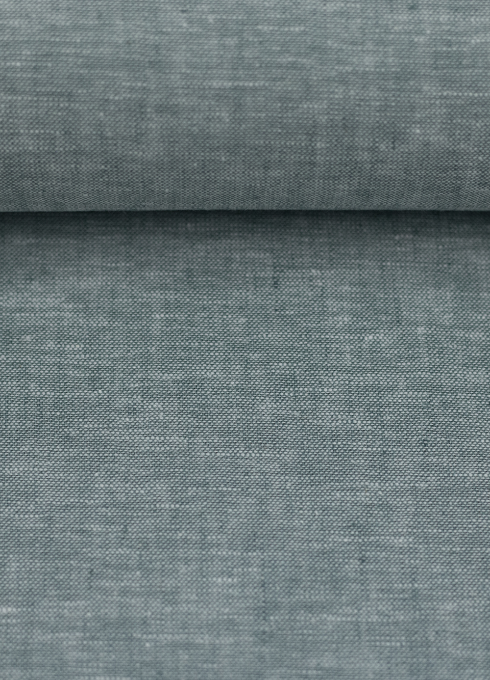 Baumwoll Leinen Stoff - Paul - leicht und luftig - smaragd melliert