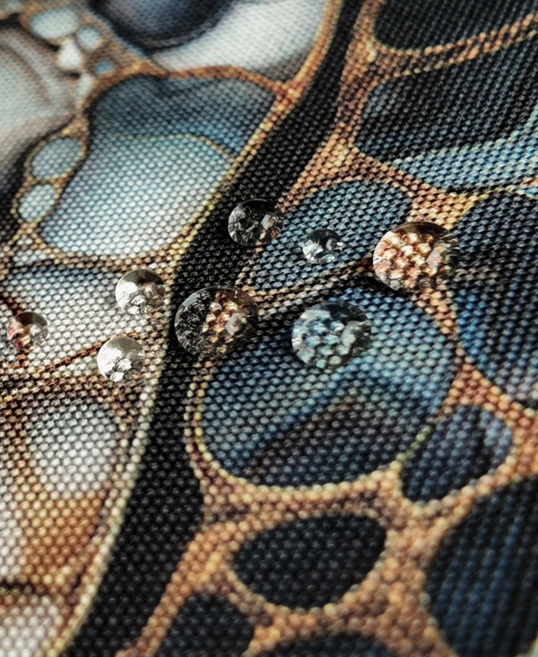 Preview: Flowing Bloom Collection - Taschenstoff - Outdoor - wasserabweisend