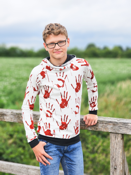 Sommersweat - French Terry - Halloween - Hände