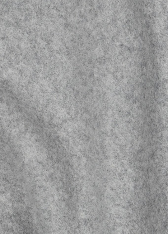 Baumwoll Fleece - Bio Baumwolle - grau melliert