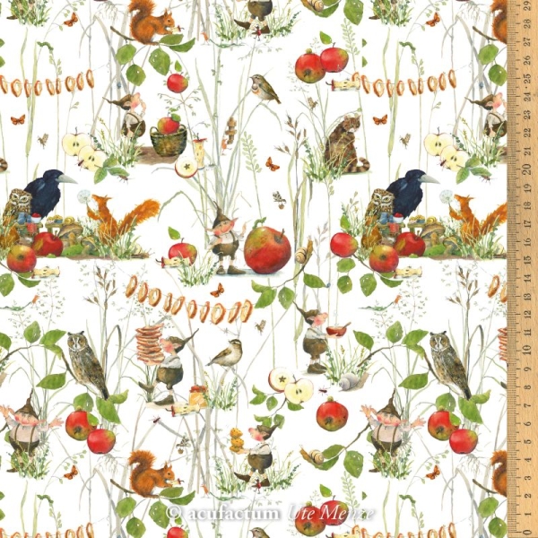 Preview: Baumwollstoff - Acufactum - Bertie Pom  - 40 x 75 cm