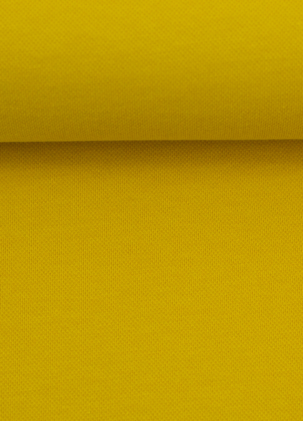 Polo-Baumwolljersey -  Piqué - gelb