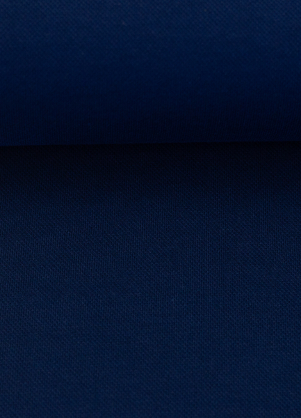 Polo-Baumwolljersey -  Piqué - schwarz