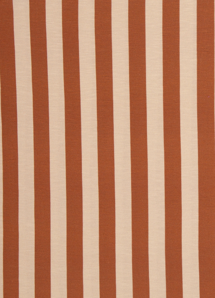 Viskose Jersey - Happy Stripes - by Cherry Picking - ocker -beige