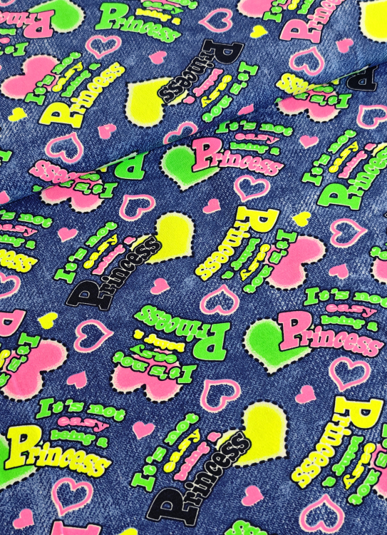 Jersey - Prinzess - neon - Lagersale