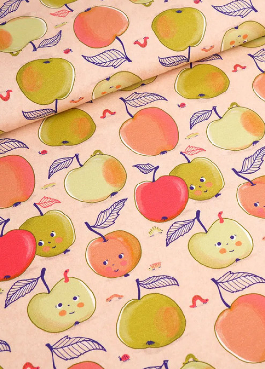Bio Jersey - Apfelliebe - Design Susalabim