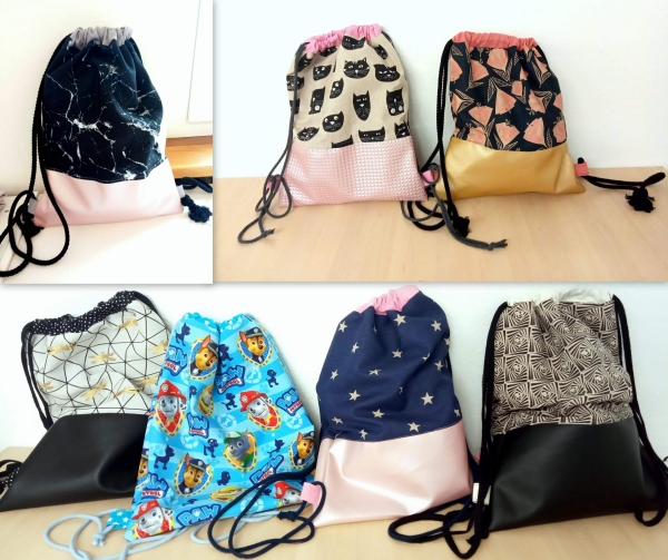 Di. 2.6.26  - 15 - 18 Uhr - Nähkurs - Turnbeutel - Bag - für Kids