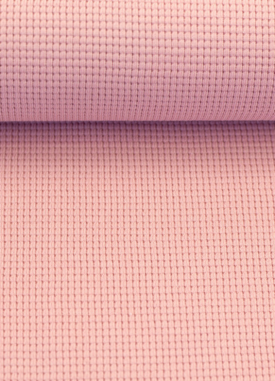 Waffeljersey - Clarissa - rosa - 432
