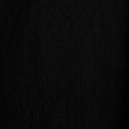 Reines Leinen - vorgewaschen - schwarz