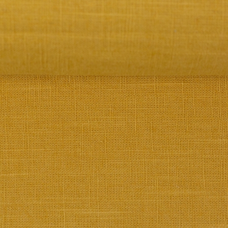 Reines Leinen - vorgewaschen - senf