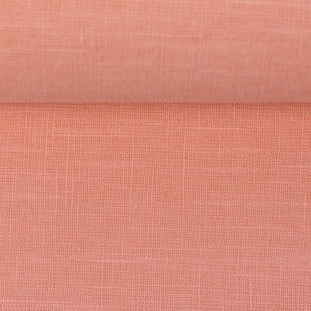 Reines Leinen - vorgewaschen - apricot