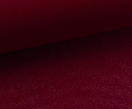 Heide - Baumwollstoff - Uni - bordeaux - 339