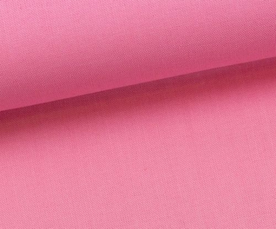 Heide - Baumwollstoff - Uni - rosa - 432