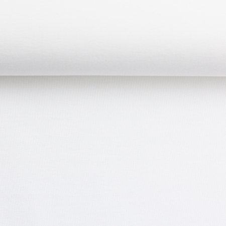 Sommersweat Uni - Maike - weiß