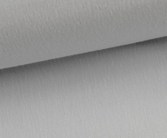 Sommersweat Uni - Maike - hellgrau - 183