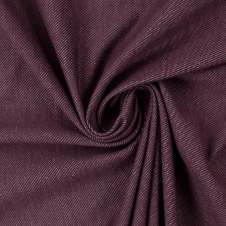 Jersey in Jeansoptik - Austin - bordeaux