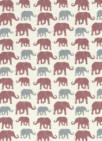 Jersey - Elefanten - grau - altrosa