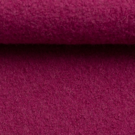 gekochte Wolle - Wollstoff - pink - Naomi - 934