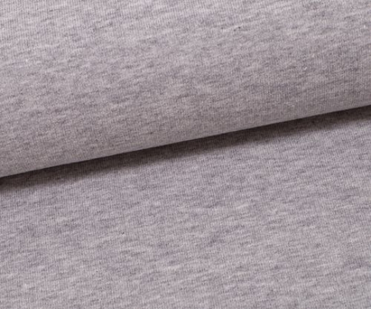 Sweat - Uni - Eike - hellgrau - melliert - 1183