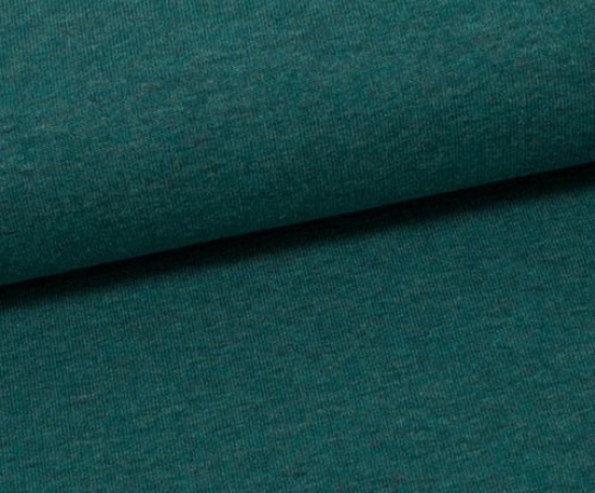 Sweat - Uni - Eike - meergrün - melliert
