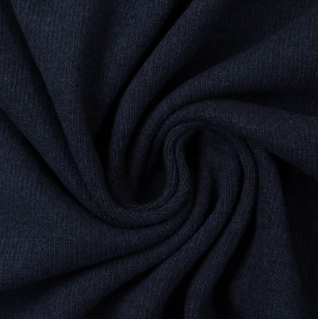 Strickstoff - Bono - angerauht - Made in Italy - dunkelblau