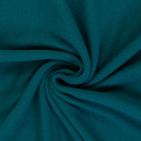 Strickstoff - Bono - angerauht - Made in Italy - petrol