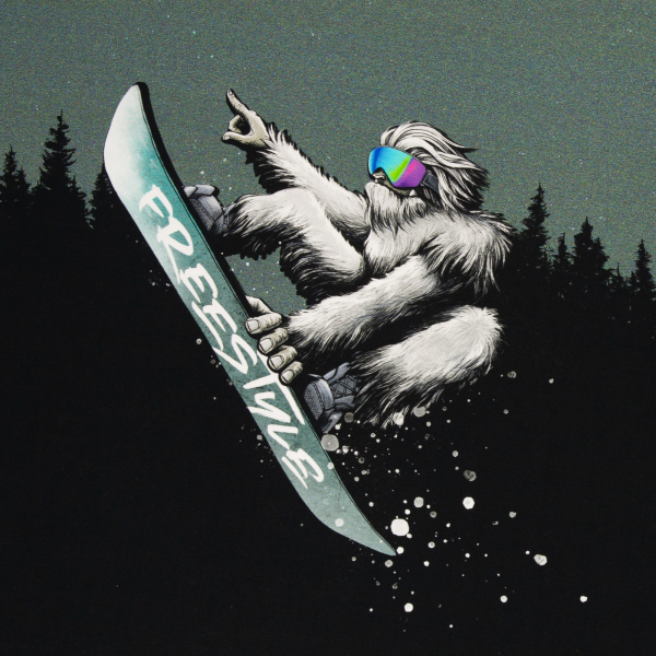 French Terry Panel - Yeti - by Thorsten Berger