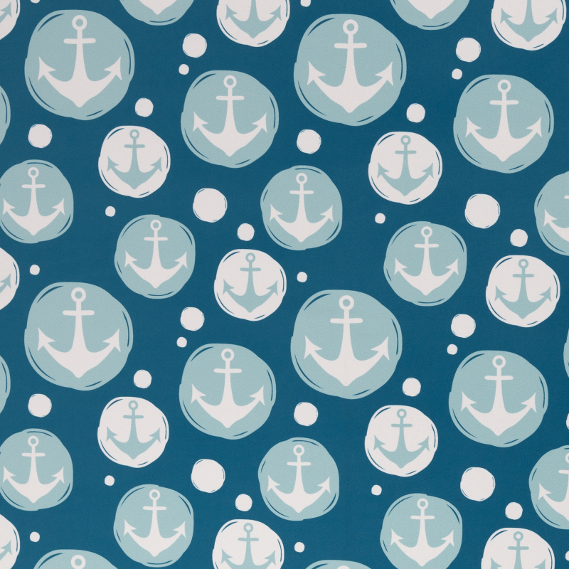 Softshell - Fiete - Anker - Bubbles - blue