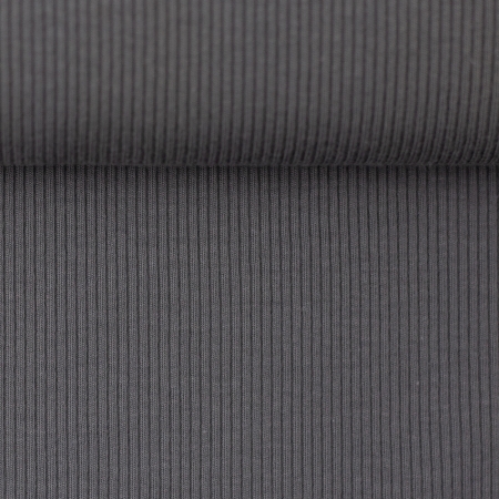 Rippjersey - Marissa - Uni - grau