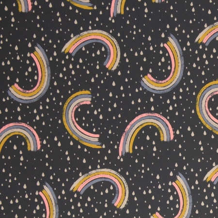 Nano - Softshell - Fiete - Regenbögen - antrazit