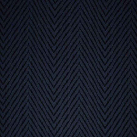 Viskose - Webware - Zacken - Amalia - blau - schwarz