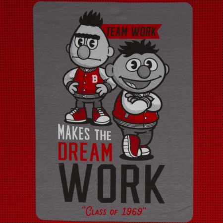 Panel - Jersey - Ernie & Bert - rot