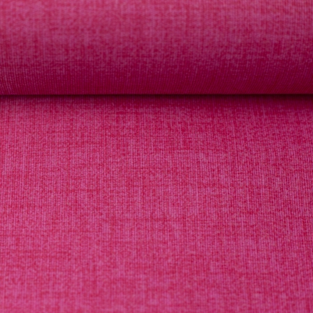 Baumwolle beschichtet - Uni - melliert - pink