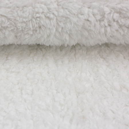 Sherpa - Plüsch - weiss - natur