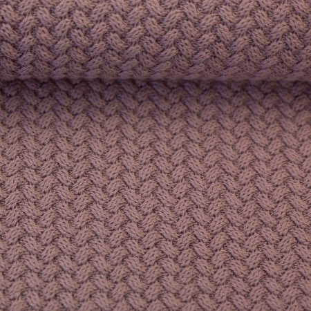 Strickstoff - Elisa - Baumwolle - altrosa