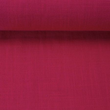 Double Slub Musselin - uni - erika